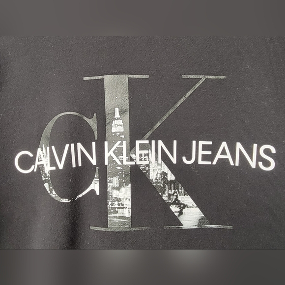 Calvin klein long crew neck sweat shirt - Picture 6 of 7